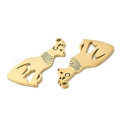 Ionenplattierung (IP) 304 Edelstahlanhänger&nbsp;STAS-L020-016G