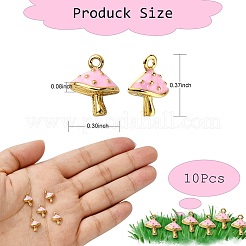 Кулоны с эмалью из латуни&nbsp;KK-SZ0005-22