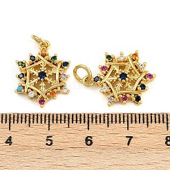 Латунные микро проложить кубического циркония подвески KK-C114-10G