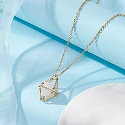 Латунный мешочек для макраме NJEW-JN04450-01