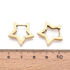 Серьги-кольца из нержавеющей стали 304&nbsp;STAS-T074-33G