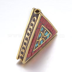 Индонезийские бусины ручной работы IPDL-F022-88C