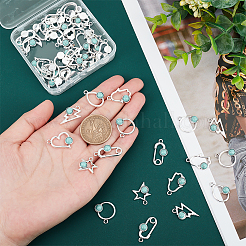 54 шт. 9 подвески из сплава и смолы FIND-PH0006-15