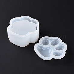 Силиконовые Молды для хранения с принтом кошачьей лапы своими руками DIY-A040-08