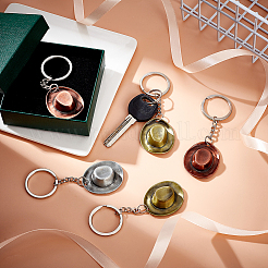 12шт 3 цвета брелок из сплава KEYC-DC0001-02