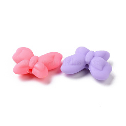 Прорезиненные бисера стиль акриловые SACR-P018-01M