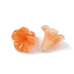 Perles de corail synthétiques teintes&nbsp;GG-H001-01C-07
