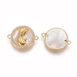 Соединители из латуни с микрочастицами и кубическим цирконием&nbsp;KK-I656-36G