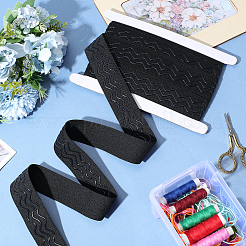 5 ярд плоской полиэстеровой противоскользящей эластичной ленты&nbsp;OCOR-GF0005-69A