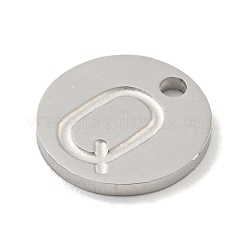 Pendenti in acciaio inossidabile 304 anti-ossidazione&nbsp;FIND-M017-02P-Q