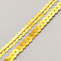 Nastro con paillettes in pvc scintillante&nbsp;OCOR-WH0090-70A