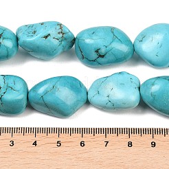 Бусины из натурального магнезита&nbsp;G-K244-05B