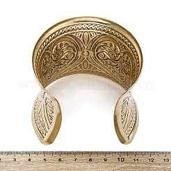 Сплав браслеты на руку девушка женщины&nbsp;AJEW-A063-03G