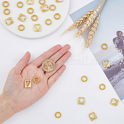 40 шт. 2-х стилевая оправа из бисера из сплава&nbsp;FIND-DC0002-72