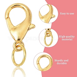 Карабин-лобстер из цинкового сплава&nbsp;DIY-YW0016-11B