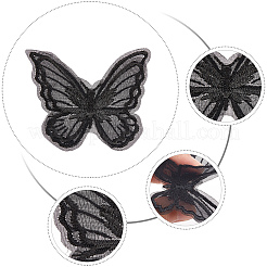 30 accessorio per costumi in organza intrecciata fatto a mano&nbsp;DIY-GF0005-35B