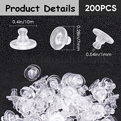 Прозрачные силиконовые полностью покрытые ушные вкладыши FIND-SP0001-18C