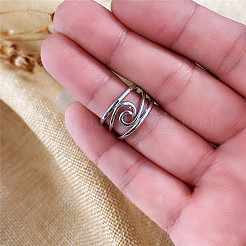 Волнистые латунные кольца для женщин&nbsp;FS-WG2693B-01