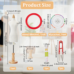 1/3 масштаб мини женский манекен платье форма торс режим&nbsp;DIY-OC0011-49