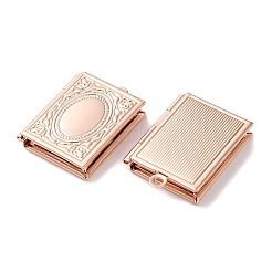 Стойки обшивки латунь медальона подвески KK-F090-04RG