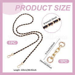 1 шт. алюминиевый удлинитель ремня для сумки с поперечными звеньями цепи&nbsp;FIND-UN0007-47