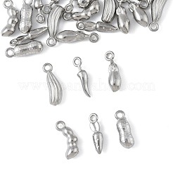 24 шт. 6 стиля овощей подвески из нержавеющей стали 304&nbsp;STAS-FS0002-11