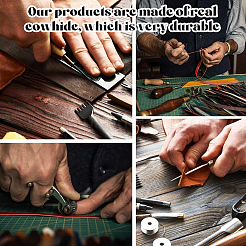 Кожаный брелок KEYC-WH20002-06