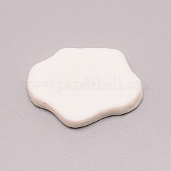 Cabochons di opaco resina&nbsp;LS-RESI-WH0015-21