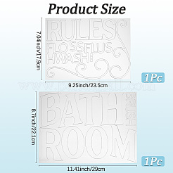 Акриловые настенные наклейки&nbsp;DIY-WH20013-59B