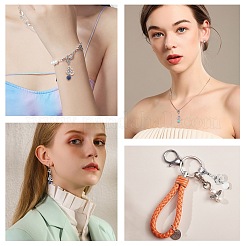 Природных драгоценных камней подвески&nbsp;HJEW-SC0001-12