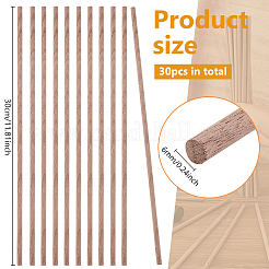 Палочки для рукоделия из черного ореха WH-WG85530-01