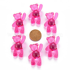 Прозрачные акриловые бусины MACR-S373-01B-906