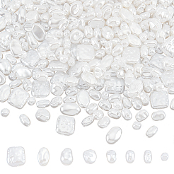 320шт 8 стиля abs пластиковые бусины с имитацией жемчуга&nbsp;KY-NB0001-59