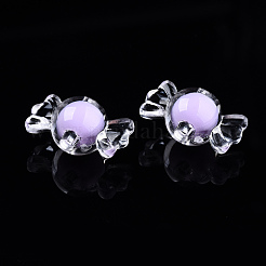 Прозрачные акриловые бусины&nbsp;X-TACR-N011-002A-01