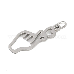 Подвески из нержавеющей стали 304&nbsp;STAS-R135-09P