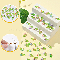 20 комплект подвесок из искусственного жемчуга из смолы FIND-SC0016-68