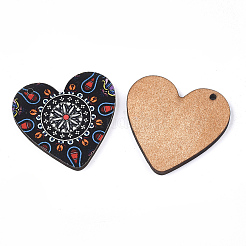 Печатные подвески из липы&nbsp;WOOD-S045-011C