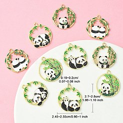 Подвески из сплава эмали 10шт 5 стиля ENAM-YW0003-75