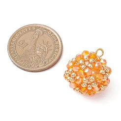 Подвески из гальванического стекла&nbsp;PALLOY-MZ00879-07