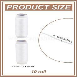 10 рулон 402 полиэстеровых швейных ниток для ткани или поделок&nbsp;OCOR-LP0001-51A