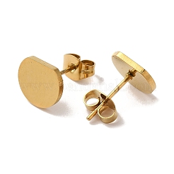 PVD-Vakuumbeschichtung 304 Edelstahl Ohrstecker&nbsp;EJEW-Z040-24G