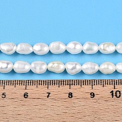 Нити из натурального культивированного пресноводного жемчуга PEAR-N014-05F-01