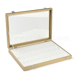 4 ряд коробок с подвесками для ювелирных изделий из искусственной кожи&nbsp;CON-G023-08B