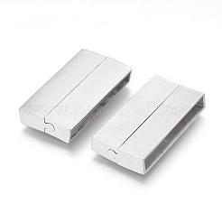 Fermoirs magnétiques en acier inoxydable 304 résistant au ternissement avec emembouts collées&nbsp;STAS-G143-45P