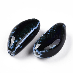 Фарфоровые бусины ручной работы PORC-N008-08O