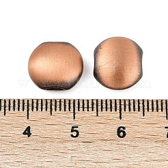 Сплавочные овальные бусины тибетского стиля &nbsp;FIND-A049-13