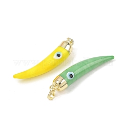 Fatti a mano malocchio ciondoli di vetro murano&nbsp;LAMP-F031-01G