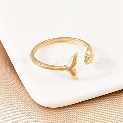 Кольца-манжеты из нержавеющей стали 304 для женщин&nbsp;LS-RJEW-A089-01B-G