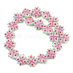 Стеклянные бусины из искусственного нефрита&nbsp;GLAA-L051-03A