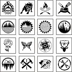 Штамповка тиснение пайка латунь со штампом AJEW-WH0113-15-71